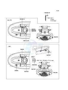 JET SKI STX-15F JT1500A9F EU drawing Labels