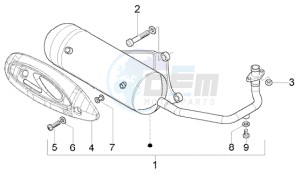 Fly 50 4t drawing Silencer