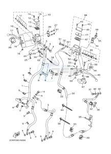 MW125 TRICITY 125 (2CMJ 2CMK) drawing FRONT MASTER CYLINDER