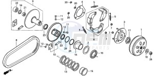 SH125S drawing DRIVEN FACE