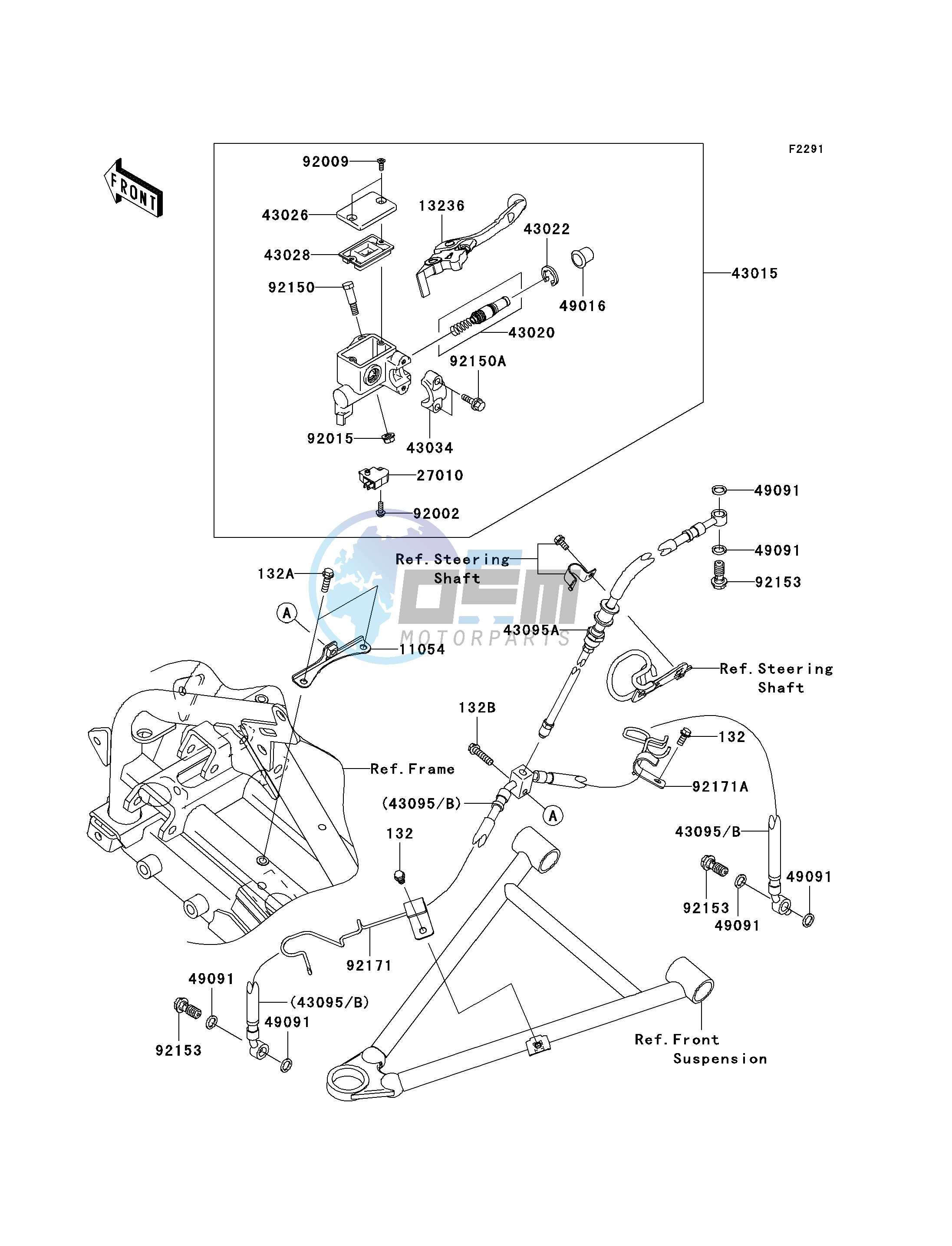 FRONT MASTER CYLINDER