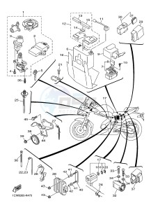 XJ6F 600 DIVERSION F (1CWG) drawing ELECTRICAL 2