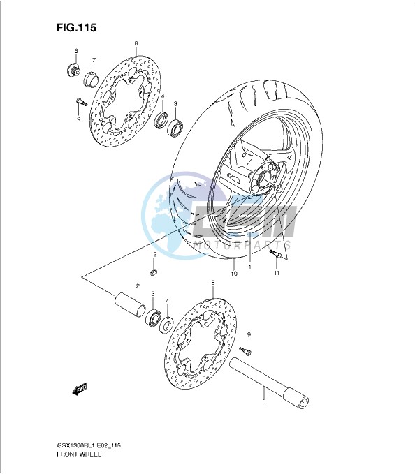 FRONT WHEEL