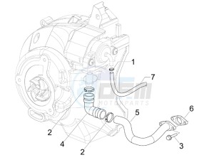 Runner 125 VX 4t Race e3 (UK) UK drawing Secondairy air box