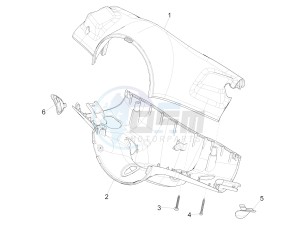 PRIMAVERA 150 4T 3V IE NOABS E3 (NAFTA) drawing Handlebars coverages