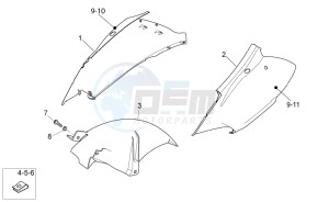 Atlantic 300 drawing Rear body I