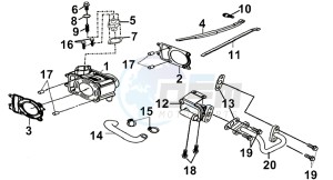 JOYRIDE S 125I (LF12W2-EU) (L7-L9) drawing CYLINDER / CYLINDER HEAD GASKET / BASE GASKET