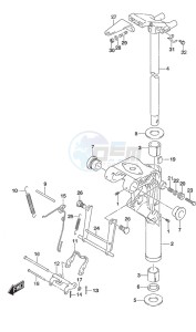 DF 20A drawing Swivel Bracket Remote Control