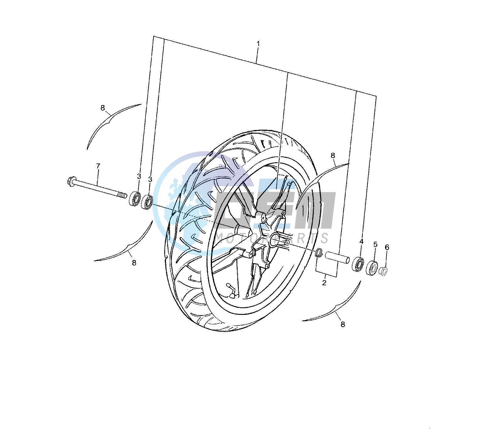 FRONT WHEEL