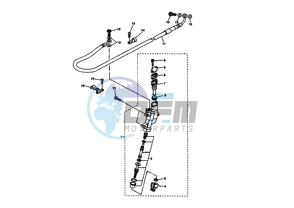 REAR MASTER CYLINDER