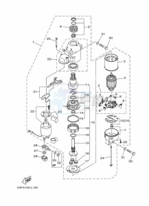 F150BETX drawing STARTER-MOTOR