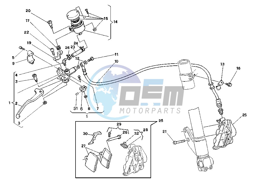 FRONT BRAKE SYSTEM