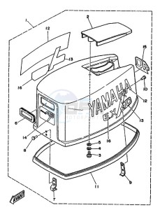 40Q drawing TOP-COWLING