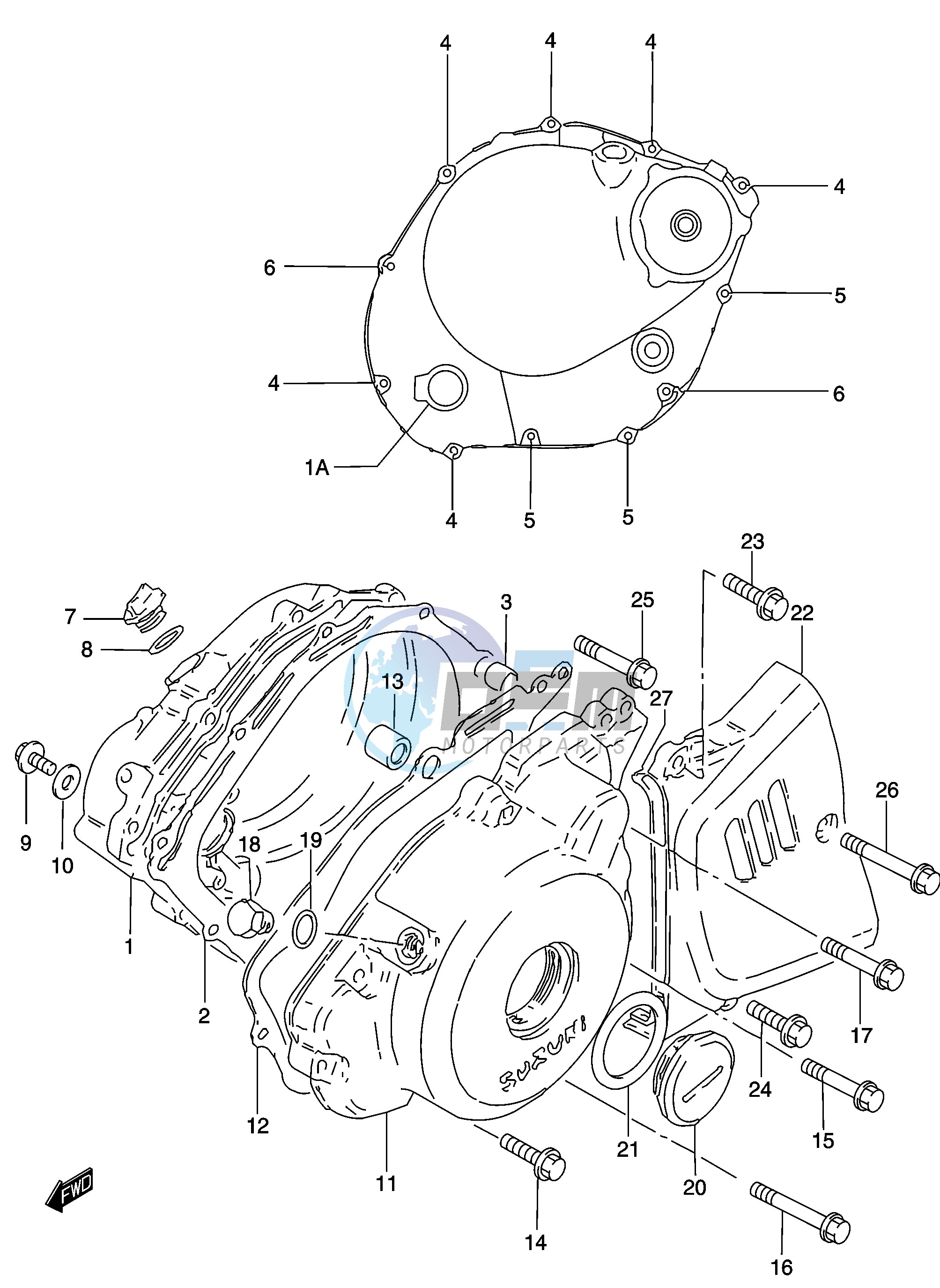 CRANKCASE COVER