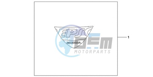 EPSO STICKER FIREBLADE WS