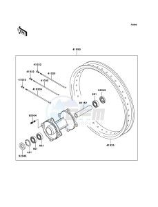 KX85 / KX85 II KX85A9F EU drawing Optional Parts