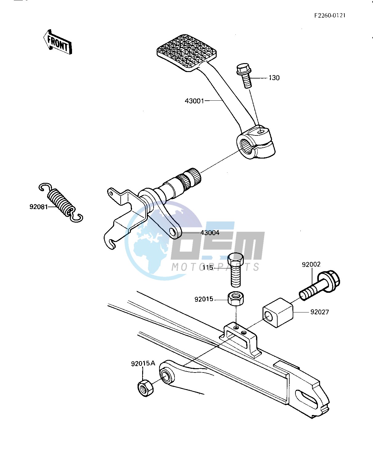 BRAKE PEDAL