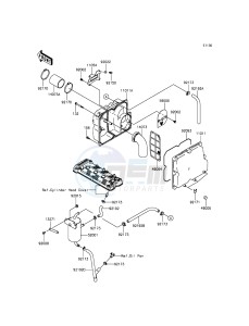 JET SKI ULTRA LX JT1500KEF EU drawing Air Cleaner