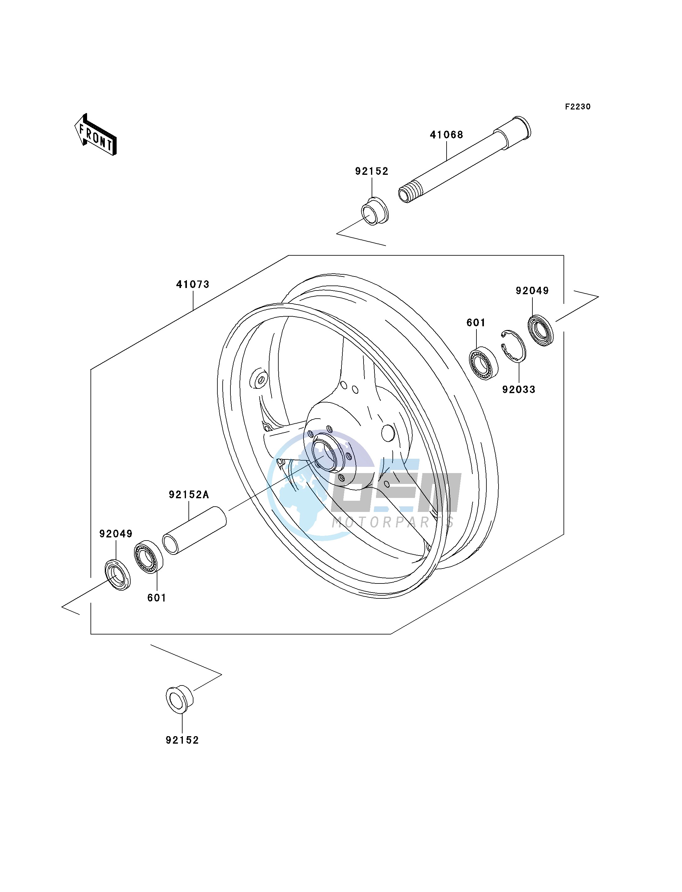 FRONT WHEEL