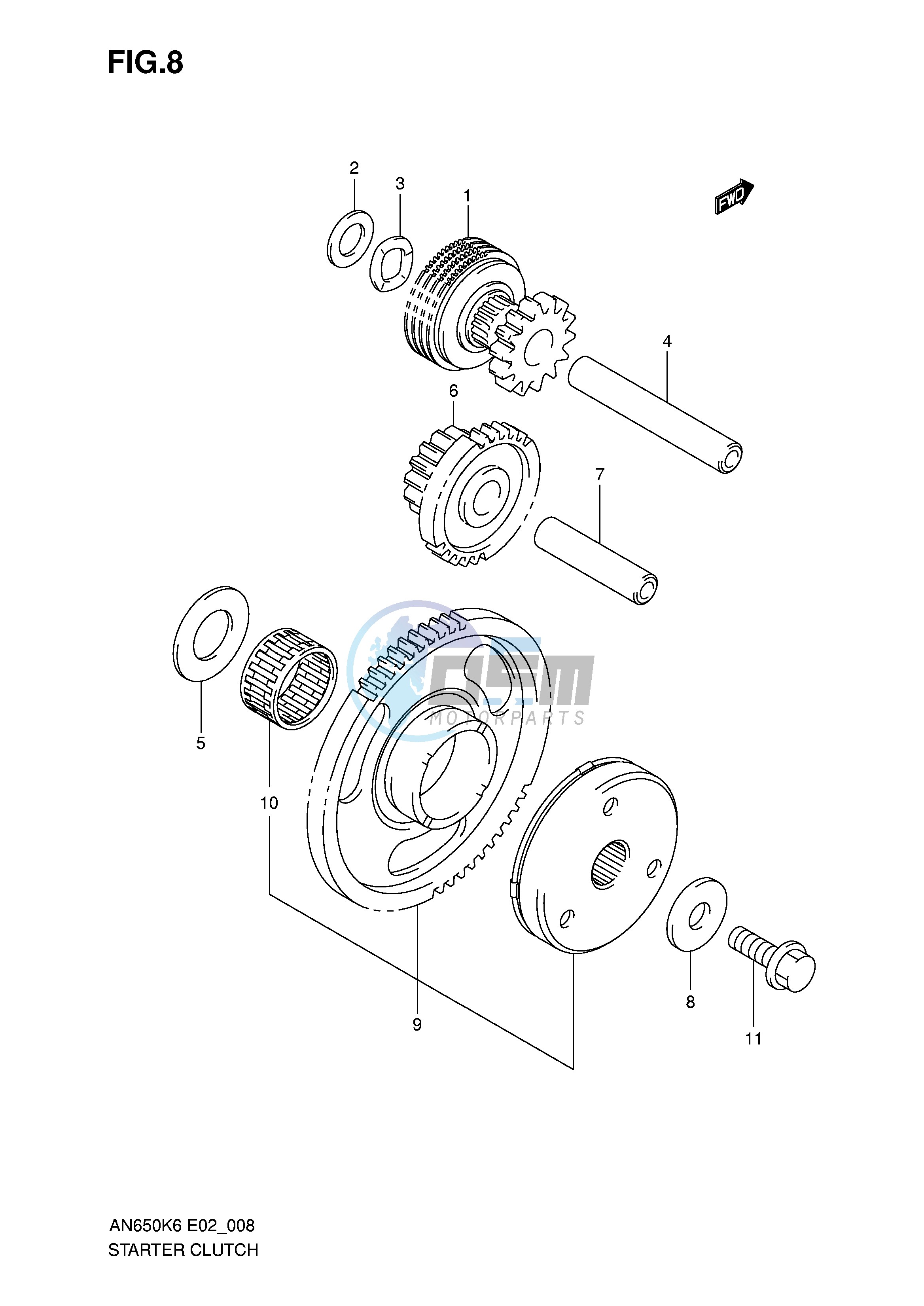 STARTER CLUTCH