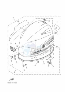 FT50JET drawing FAIRING-UPPER