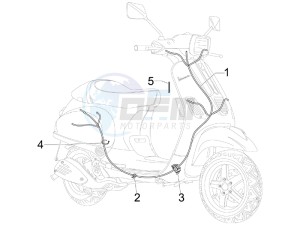 S 50 2T (25 Kmh) B-NL drawing Main cable harness