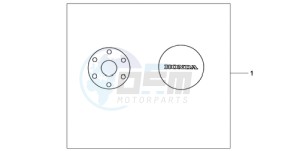 CB600F39 Spain - (SP / ST) drawing CRANKCASE*NHA84P*