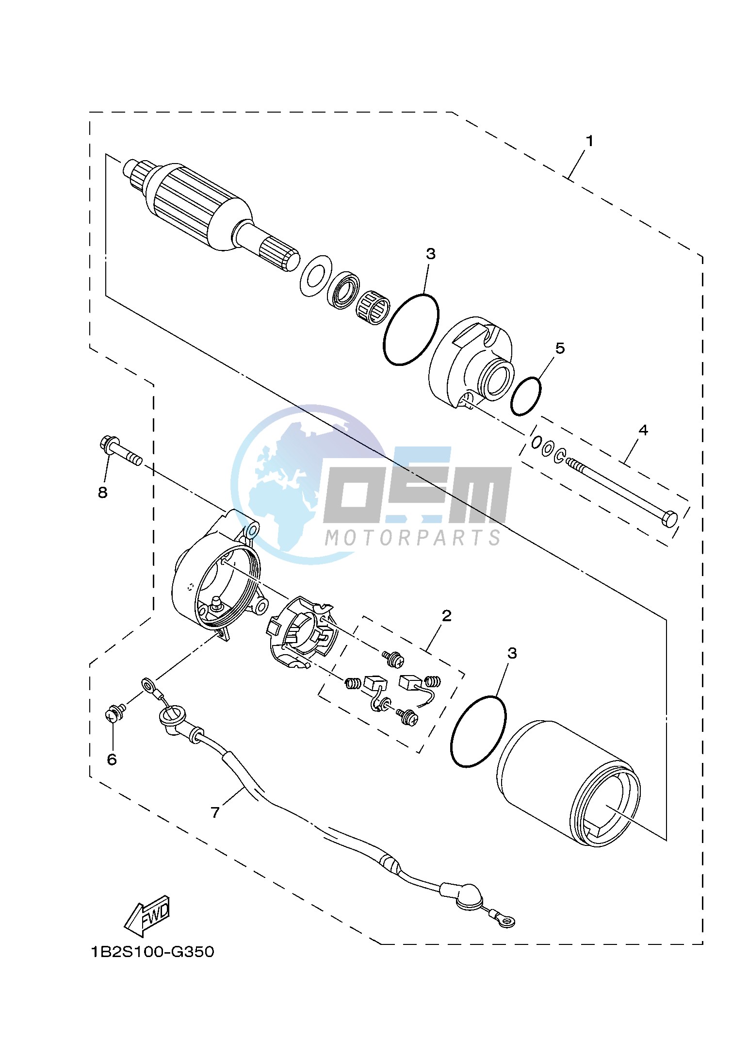 STARTING MOTOR