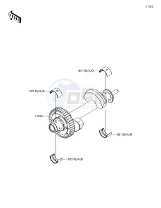 VULCAN S ABS EN650DHF XX (EU ME A(FRICA) drawing Balancer