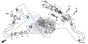 CBR1000S2 2ED - (2ED) drawing THERMOSTAT