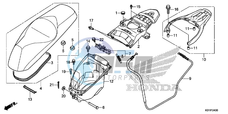 SEAT/LUGGAGE BOX