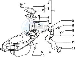 Liberty 125 Leader drawing Case - Helmet