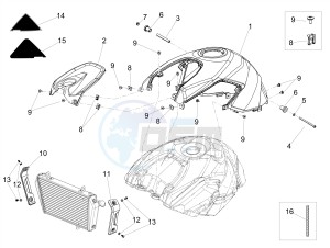 SHIVER 900 E4 ABS (EMEA, LATAM) drawing Tank cover