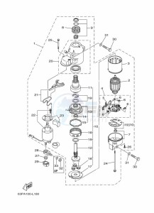 FL150DETL drawing STARTER-MOTOR