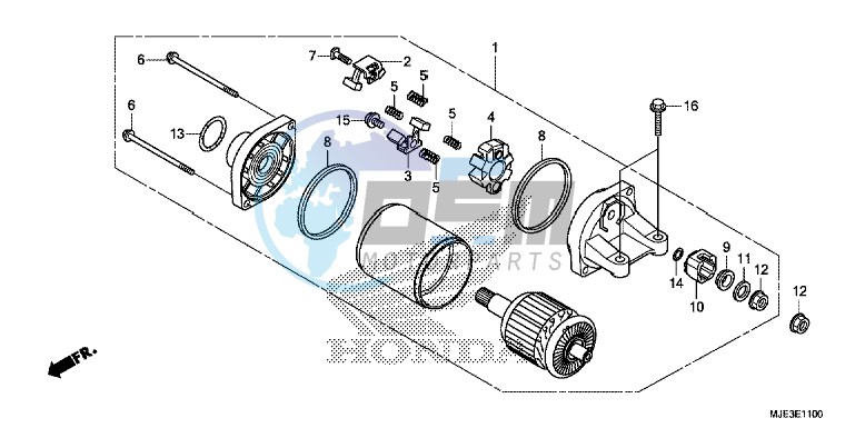 STARTING MOTOR