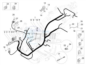 MEDLEY 125 4T IE ABS E4 2020 (APAC) drawing Main cable harness