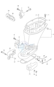 DF 9.9 drawing Driveshaft Housing