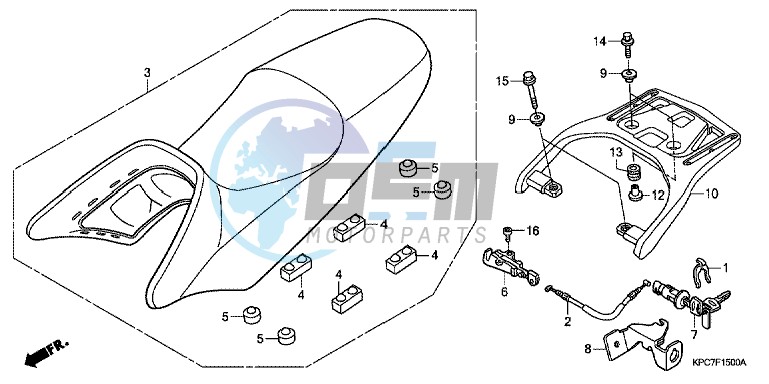 SEAT/CARRIER