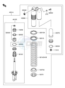 RM-Z250 (E19) drawing SHOCK ABSORBER