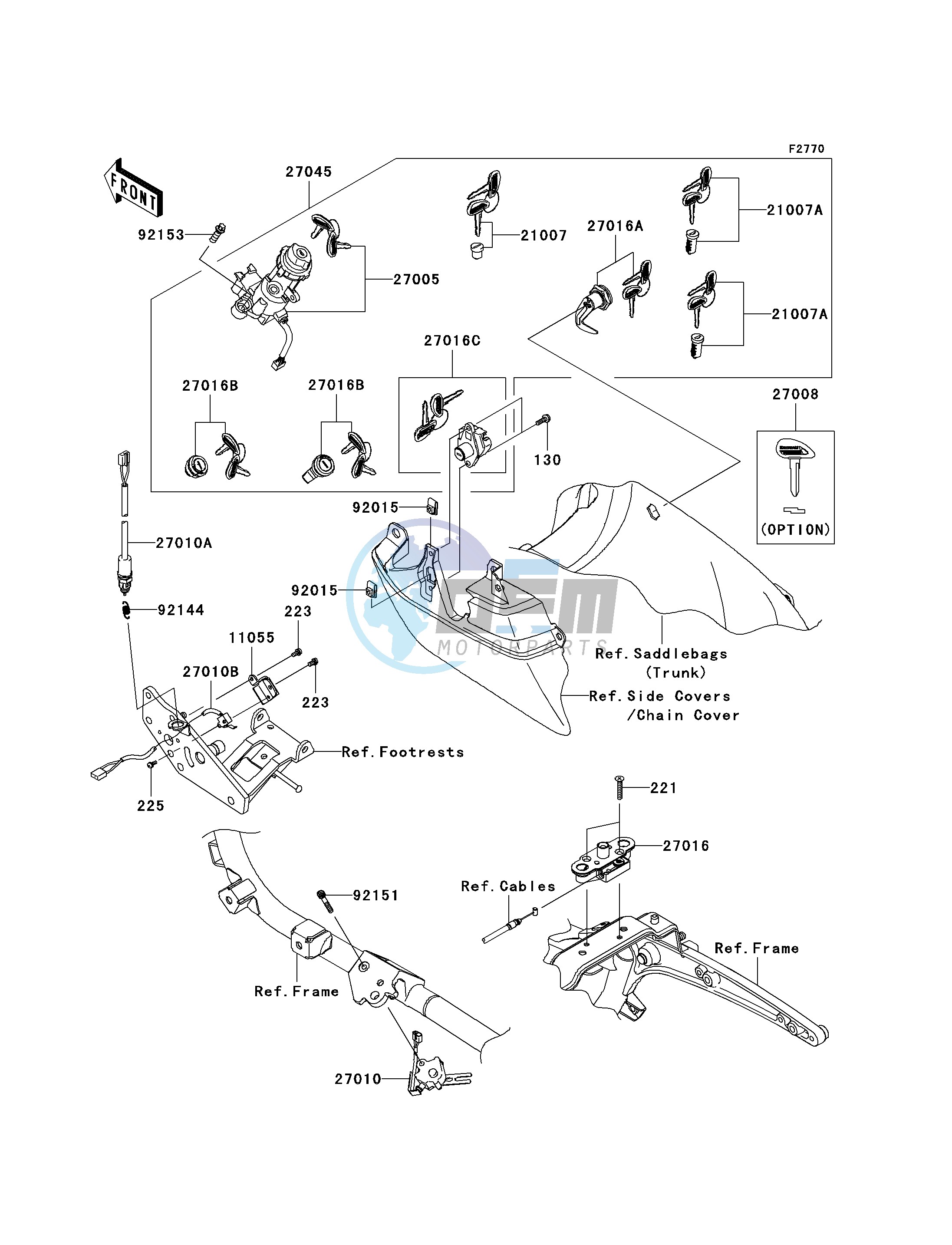 IGNITION SWITCH_LOCKS_REFLECTORS