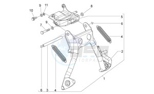 Sport City One 50 2t 2v e3 drawing Central stand