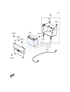 J125 SC125AGF XX (EU ME A(FRICA) drawing Battery