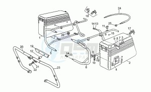 V 35 350 Carabinieri - PA Carabinieri/PA drawing Side cases