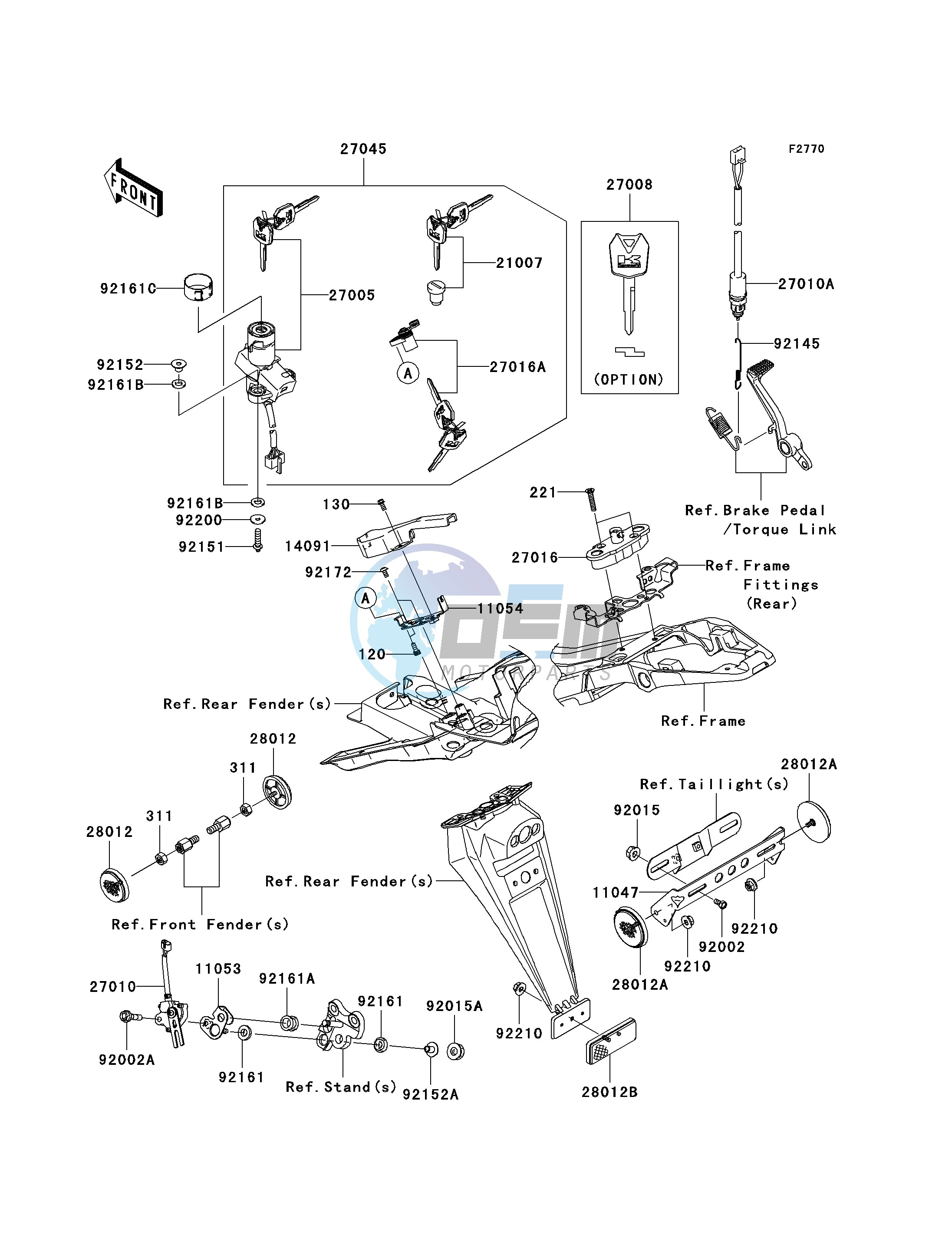 IGNITION SWITCH_LOCKS_REFLECTORS