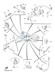 XVS950CR XVS950 ABS XV950 RACER (B334) drawing ELECTRICAL 1