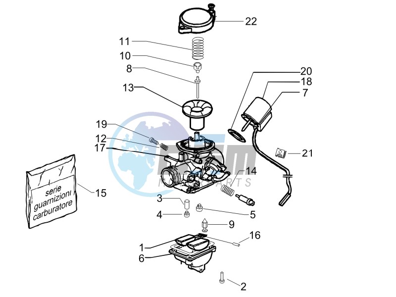 Carburetor's components