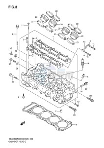 GSX1300R (E3-E28) Hayabusa drawing CYLINDER HEAD