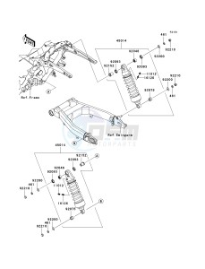 VN 1700 A [VULCAN 1700 VOYAGER] (9FA) A9FA drawing SUSPENSION_SHOCK ABSORBER