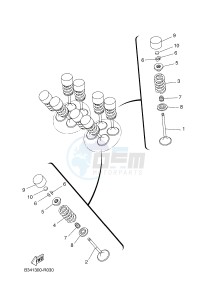 MTM690 XSR700 (B347 B347 B347 B347) drawing VALVE