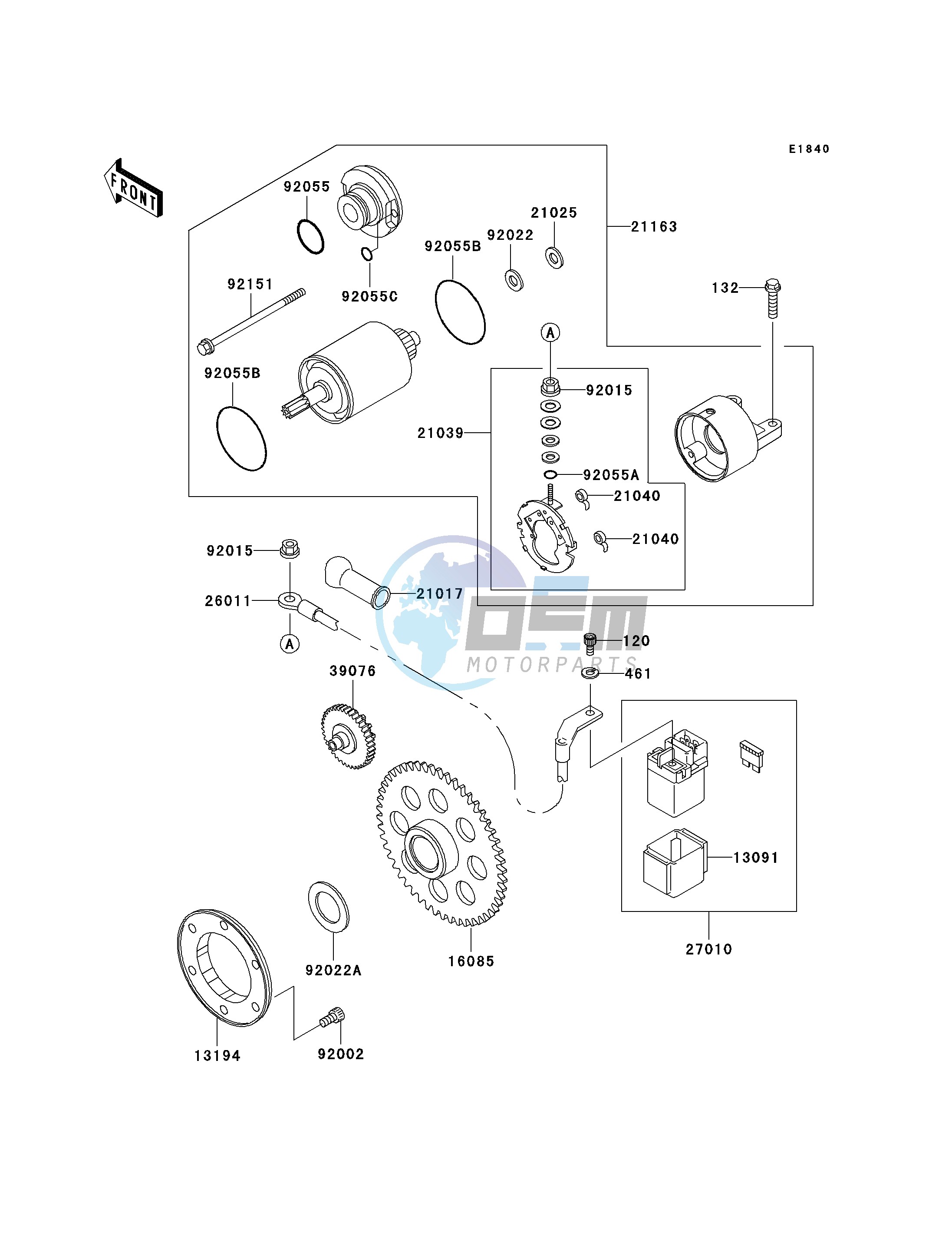 STARTER MOTOR